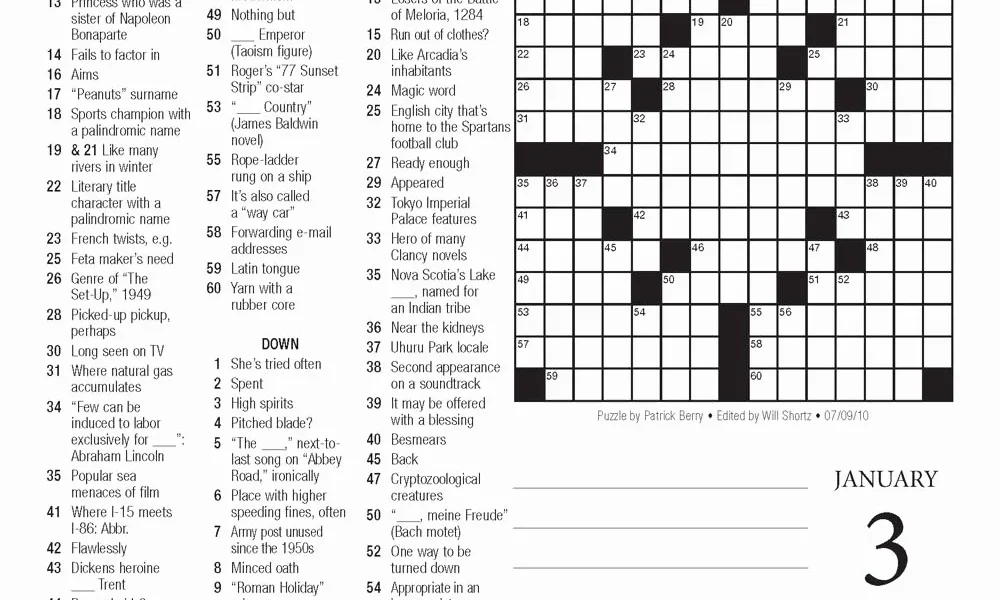 Home Monitors NYT Crossword